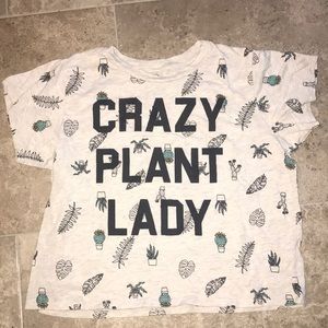 Crazy plant lady shirt